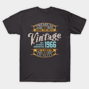 Premium Quality original part (mostly) vintage 1966 T-Shirt